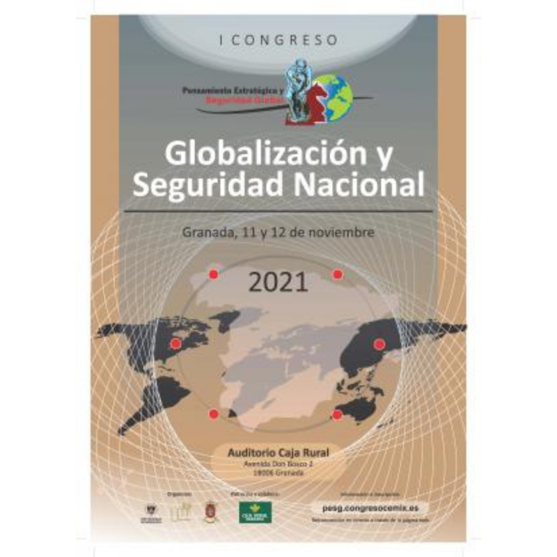 Cartel del I Congreso Pensamiento Estratégico y Seguridad Global CEMIX UGR MADOC