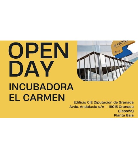 Cartel inauguración El Carmen