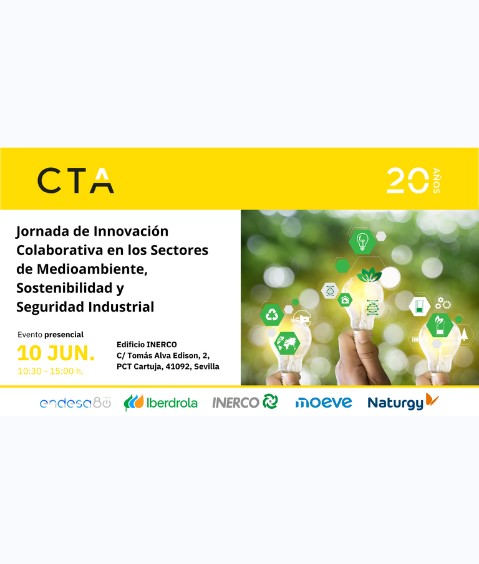 Jornada de Innovación Colaborativa CTA cartel de la jornada CTA