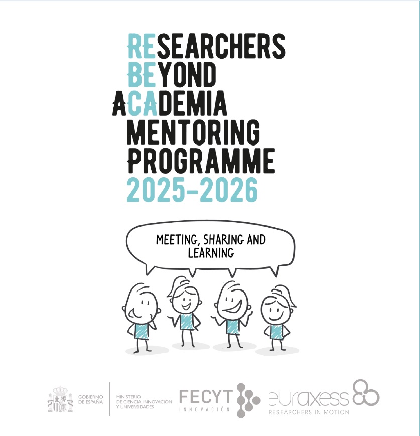 Programa mentorazgo REBECA Cartel programa REBECA