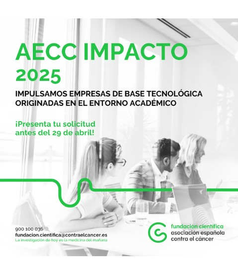 cartel AECC IMPACTO 