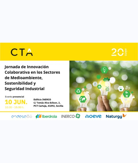 Jornada de Innovación Colaborativa CTA cartel de la jornada CTA